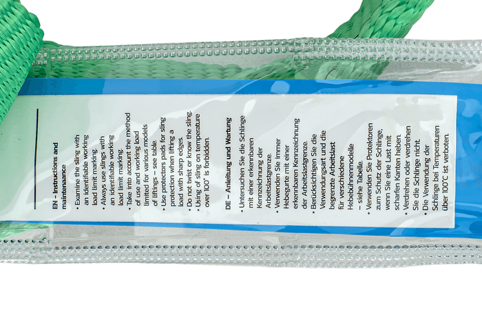 HEFFA kranslynge 6m/60mm/2t med løkker