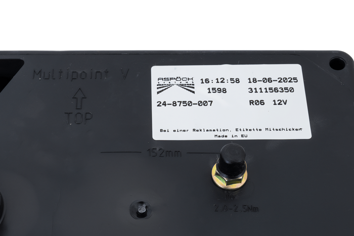 ASPÖCK Multipoint V baklykt, 7 funksjoner, høyre