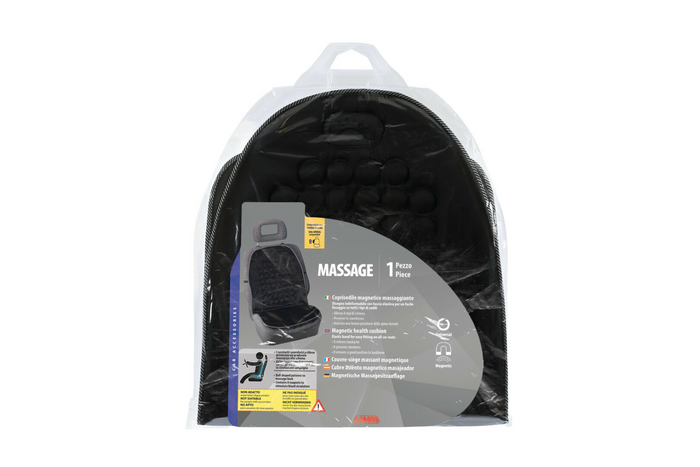 LAMPA Massasjepute til bilsete, svart, massasjeeffekt