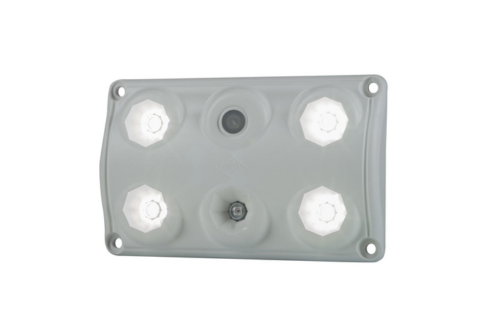 HORPOL LWD2157 LED 900lm innvendig billampe med bryter og rød diode