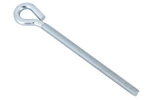 DROMET HO M6x120 konstruksjonskrok med lukket ende (øye)