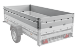 BIS aluminiumsider for UNITRAILER GARDEN 264 KIPP ALU og 264/2 KIPP ALU tilhengere