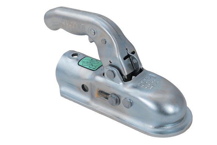 KNOTT K20-B kulekobling for 2000 kg tilhenger med 45 mm rørdrag, støpejern 
