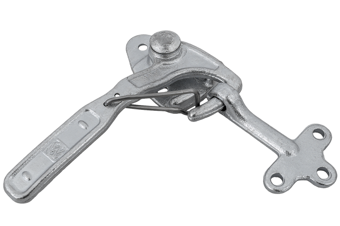 Høyre sidekobling med WINTERHOFF WV 10-R + WVG 10-A feste, komplett tilhengersidelukking