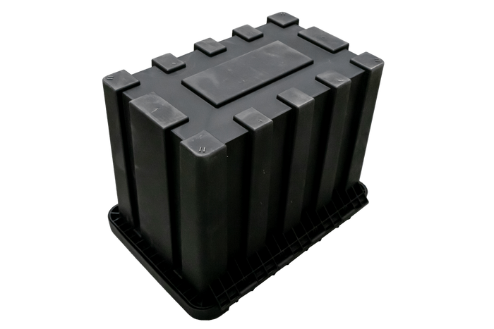 UTSLUTT Verktøykasse DAKEN 81104 JUST 600x415x460mm 70l