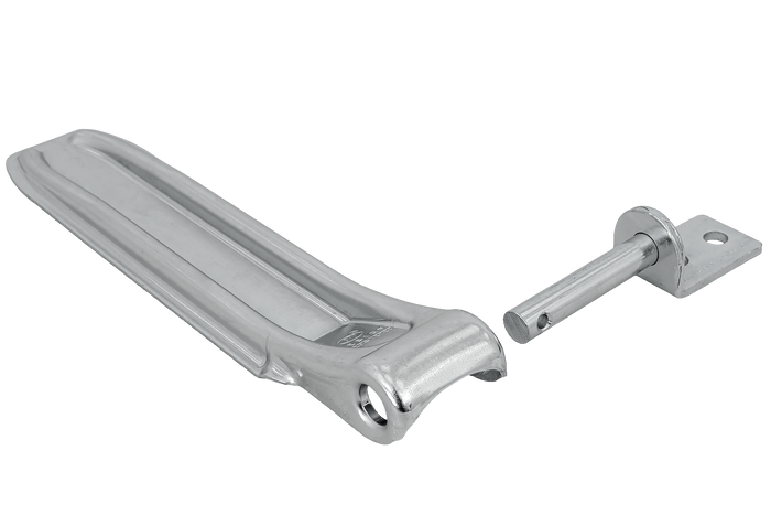Sidehengsel med håndtak STEELPRESS ZW-01.270A+UZ-01B komplett tilhengersidemontering