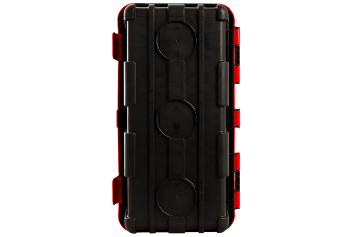 Brannslukningsboks 6kg DAKEN 82170 REGON 620x335x240mm rød