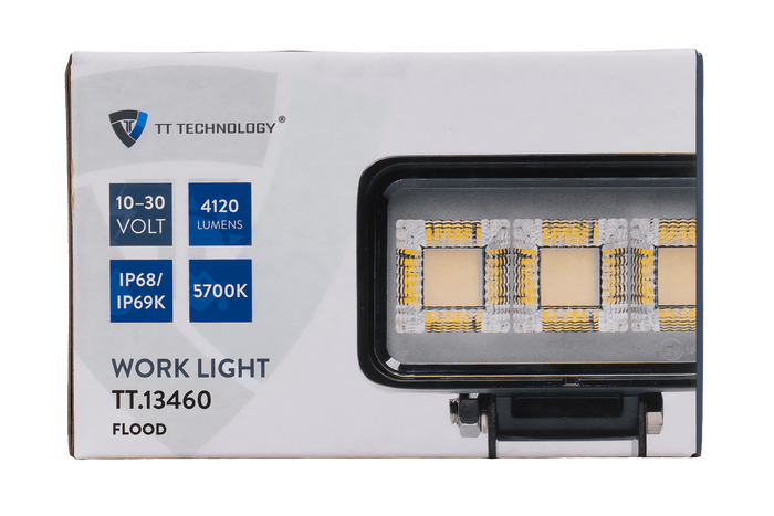 LED-arbeidslampereflektor TT TECHNOLOGY TT.13460 60xLED 4120lm rektangulær