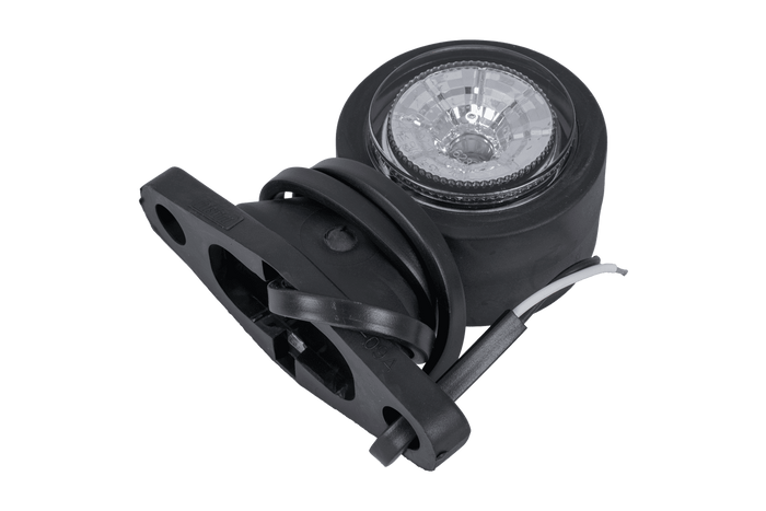 FRISTOM FT-009A LED-markeringslampe, universal, på gummiarm