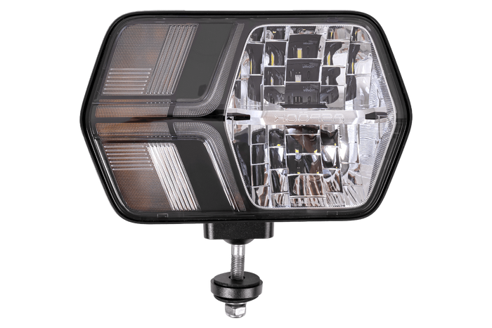 ASPÖCK LuxLED II LED-frontlykt 7 funksjoner 6-pin DEUTSCH DT06-6S høyre