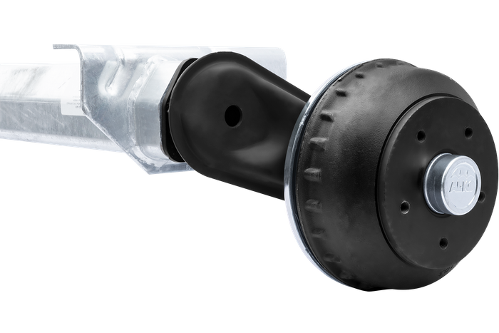 AL-KO COMPACT bremseaksel for tilhenger / bergingsbil 1000kg 1130mm 1540mm 5x112