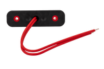 FRISTOM FT-081 LED-markeringslampe, rød, universal