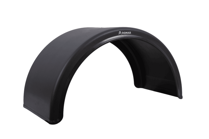Dobbelskjerm for tilhenger 15-17,5" DOMAR DK1515 hjulbue 860/410 mm