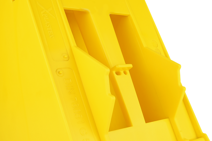 PLASTEX hjulklosser h: 224 mm