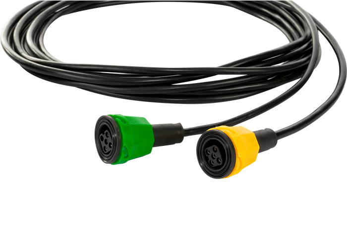 MANTES elektrisk installasjon tilhenger bergingsbil sele 3,8 m 7-PIN PLUG BAJONET 2x 5-PIN.