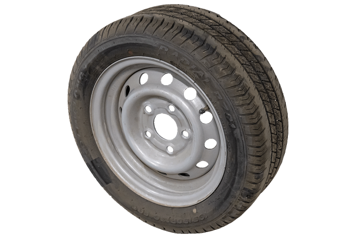 UTSALG Forsterket felg for tilhenger LINGLONG DEKK 195/50 R13C 104/101N TILHENGERFELG 5.5Jx13"H2 5x112 ET:30
