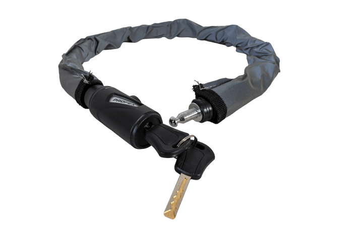 PROFEX Reflex sykkellås i stålarmering, 70 cm lang