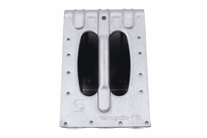 KNOTT G36 hjulklosser h: 150 mm metall