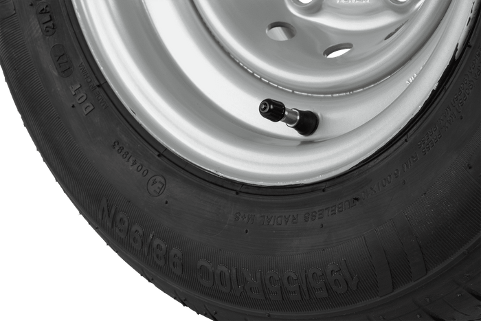 Forsterket hjul til henger KENDA DEKK 195/55 R10C 98/96N KENDA FELG 6Ix10"H2 5x112 ET:-4