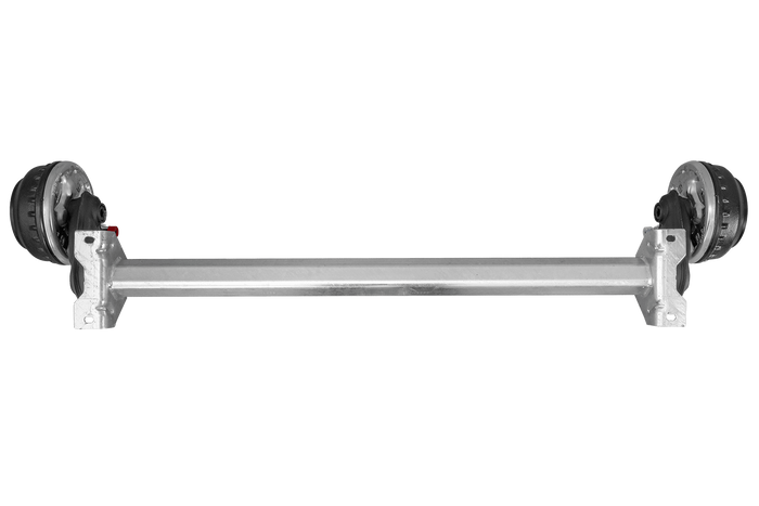 AL-KO COMPACT bremseaksel for tilhenger / bergingsbil 1000kg 1180mm 1560mm 4x100