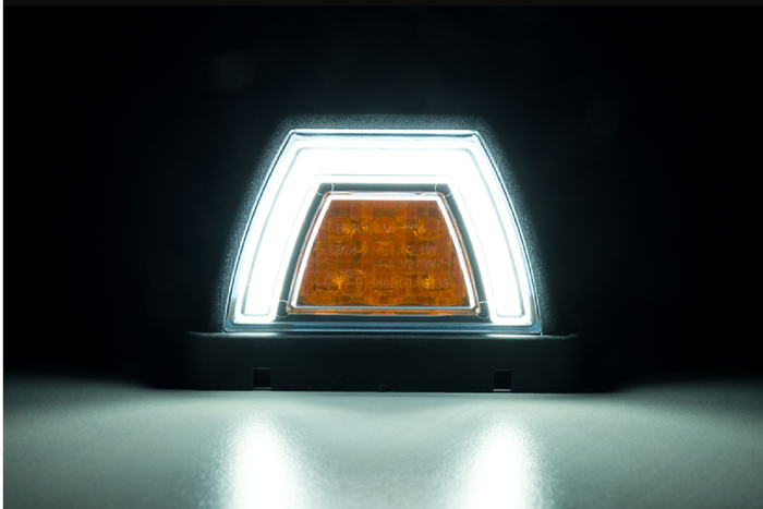 HORPOL LZD 3088 LED-frontlykt 2 funksjoner universal