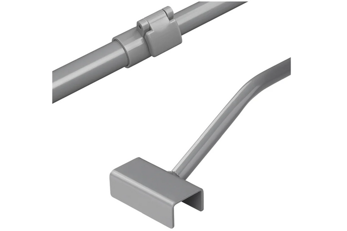 Flat presenningsfeste for ProPlus-tilhenger 340918V01 justerbar 152–220 cm