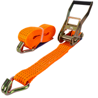 UNITRAILER 5m/50mm/5t oransje transportbånd med strammer