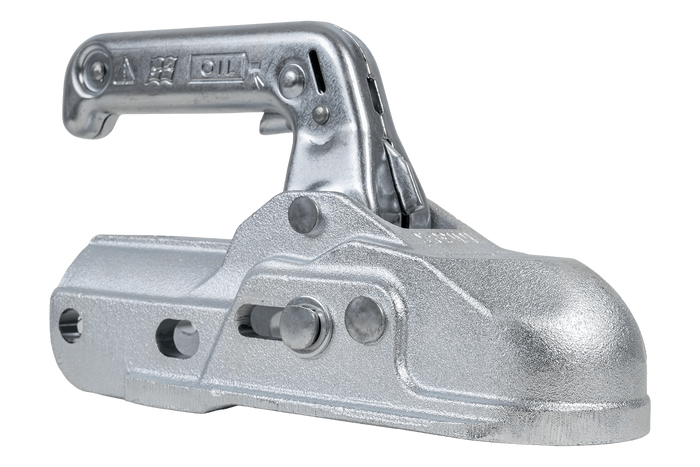 WINTERHOFF WW 30-K+Z kulekobling for 3000 kg tilhenger med 35-51 mm rørdrag, støpejern