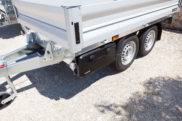 DAKEN 82203 BLACKIT verktøykasse 750x300x355mm 50,6l med monteringsbraketter