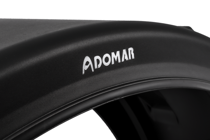 Skvettskjerm for tilhenger 19,5-22,5" DOMAR DK2975 hjulbue 1250/430 mm med monteringsbraketter