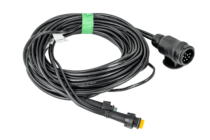 ASPÖCK elektrisk installasjon tilhenger bergingsbil sele 7 m 13/8 PIN plugg bajonetter 2x 5 PIN