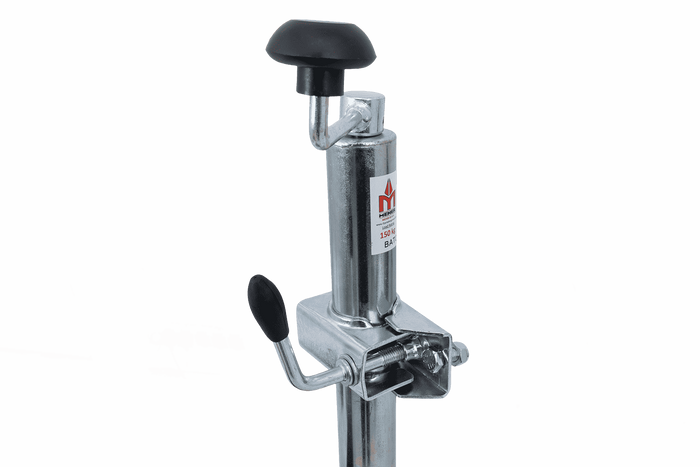 Støttehjul med klemme UNITRAILER 150kg 48mm 505-730mm