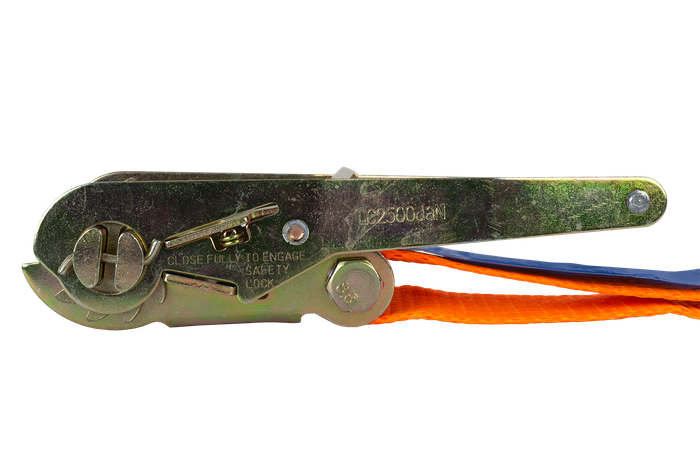 UNITRAILER 12m/50mm/5t oransje transportbånd med strammer