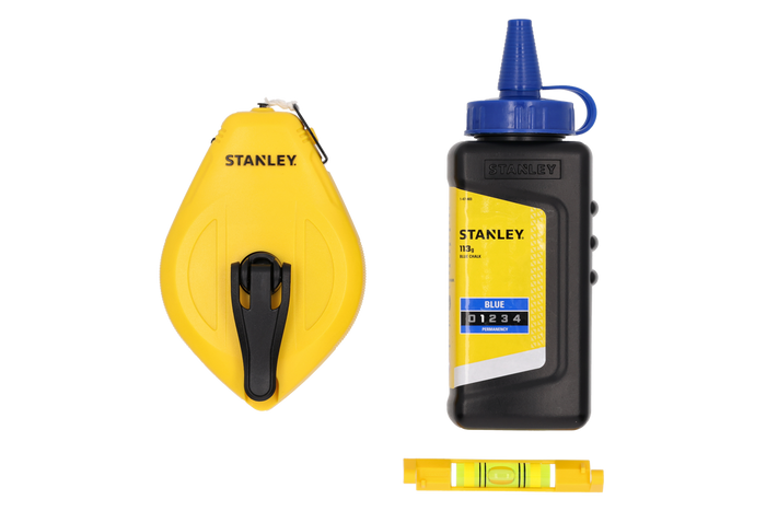 STANLEY STHT47113-0 markeringssett, snor + kritt + vater