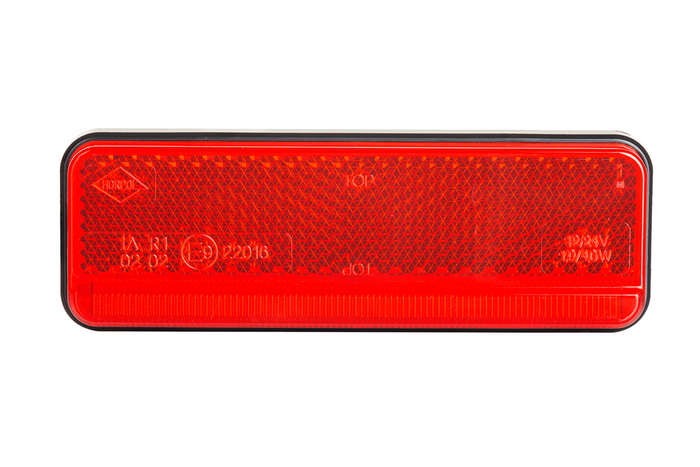 HORPOL LD 2437 LED-markeringslampe rød universal SLIM