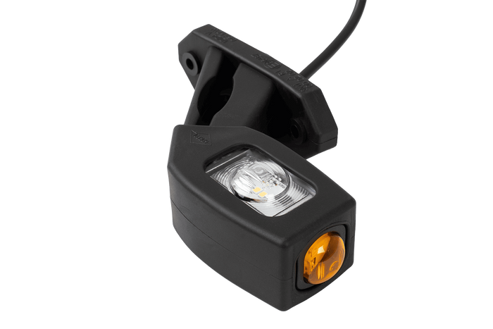 HORPOL LD 2109/P LED høyre markeringslampe på gummiarm