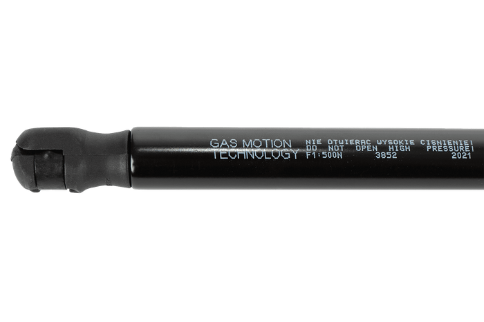 UNITRAILER 500N gassflaske, 525mm gassfjær