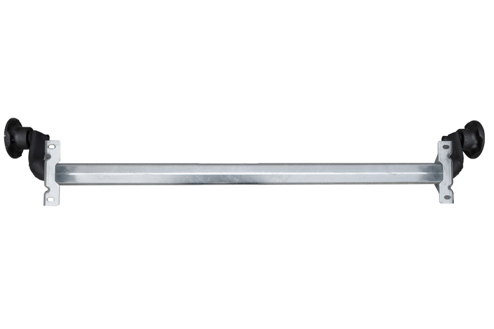 AL-KO OPTIMA ubremset aksel for tilhenger 750kg 1230mm 1610mm 4x100