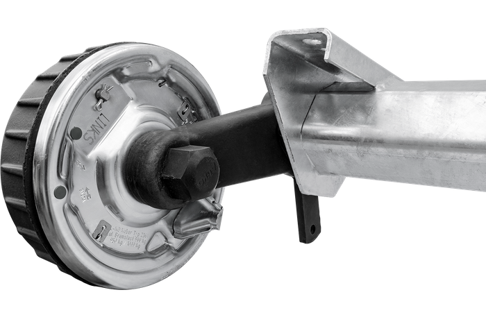 AL-KO EURO bremseaksel for tilhenger / bergingsbil 1800kg 1800mm 2300mm 5x112