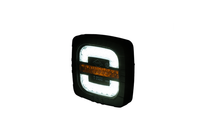 HORPOL ROCA LZD 2799 LED-frontlykt 2 funksjoner universal