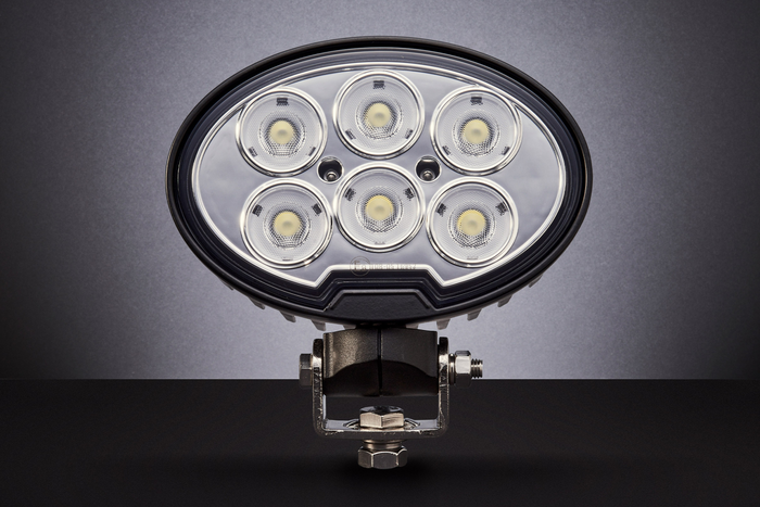LED-arbeidslampereflektor TT TECHNOLOGY SVART TT.13359F 6xLED 4800lm oval