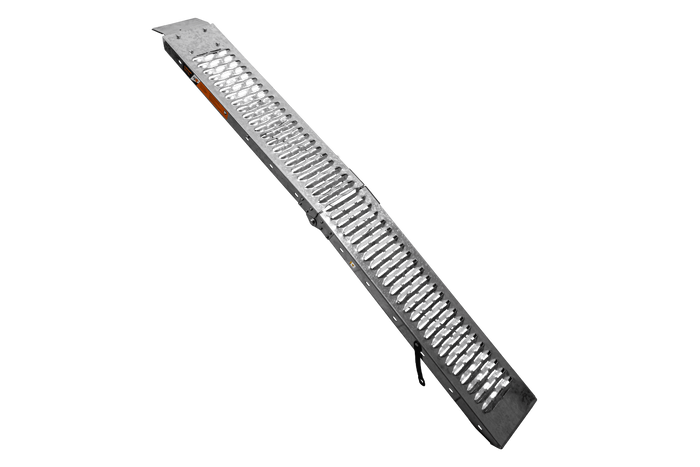UNITRAILER ALR004B sammenleggbar rampe stålrampe for tilhenger 190 cm 200 kg