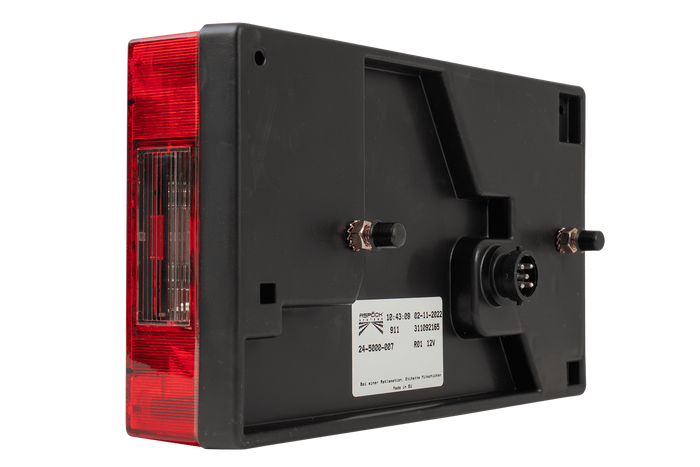 ASPÖCK Multipoint I baklykt, 6 funksjoner, venstre