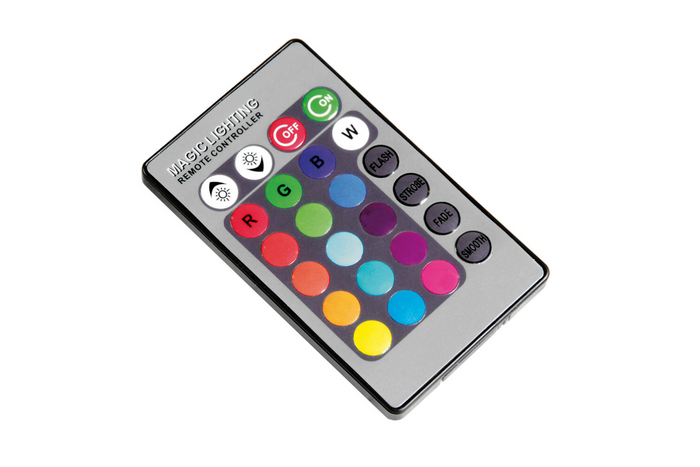 RGB LED-stripe med selvklebende tape LAMPE 12/24V 200 cm