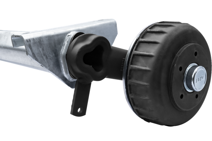 AL-KO EURO bremseaksel for tilhenger / bergingsbil 1800kg 1450mm 1950mm 5x112