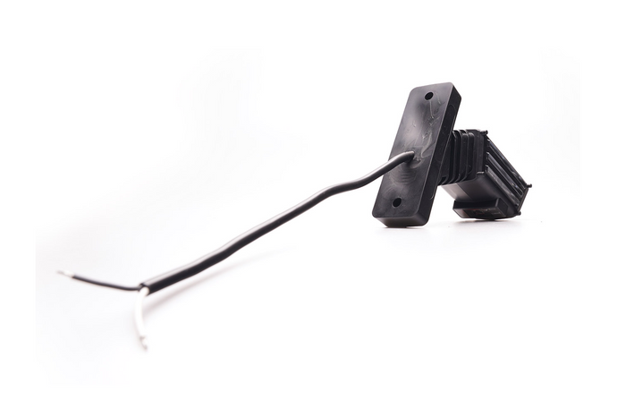 WAŚ 2550L W297.3.1 SPOT LED venstre markeringslykt på kort arm