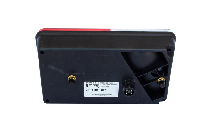 ASPÖCK Multipoint V LED baklykt, 6 funksjoner, venstre