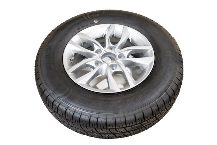 UTSALG Forsterket felg for tilhenger KENDA DEKK 185/80 R14C 104/102N KENDA ALU-FELG 5.5Jx14"H2 5x112 ET:30