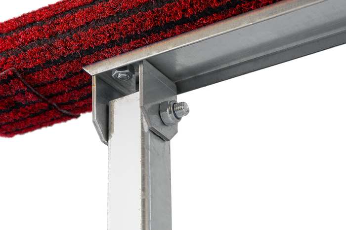 UNITRAILER flat sidestøtte, lengde 200cm, høyde 30cm, for båthenger