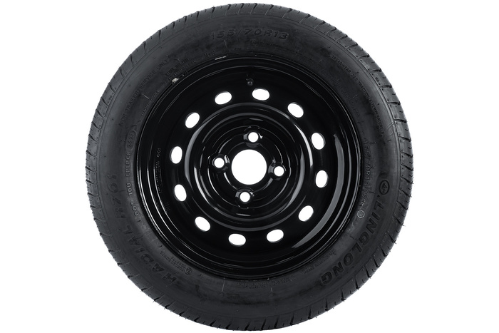 Tilhengerhjul LINGLONG DEKK 155/70 R13 75N UNITRAILER FELG svart 4Jx13" 4x100 ET:30